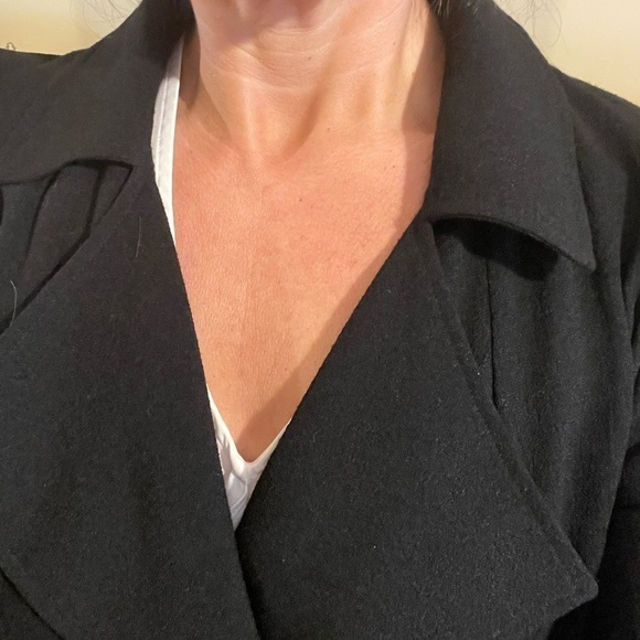 Adorable Black Dress Cardigan Blazer - Picture 3 of 9